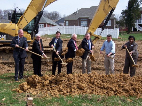 Officials break ground for Blankenbaker extension