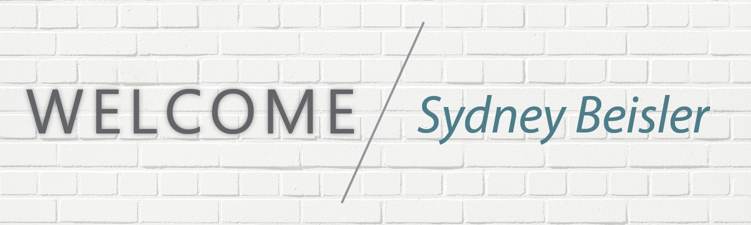 WelcomeBanner_sbeisler Qk4 Welcomes Sydney Beisler!