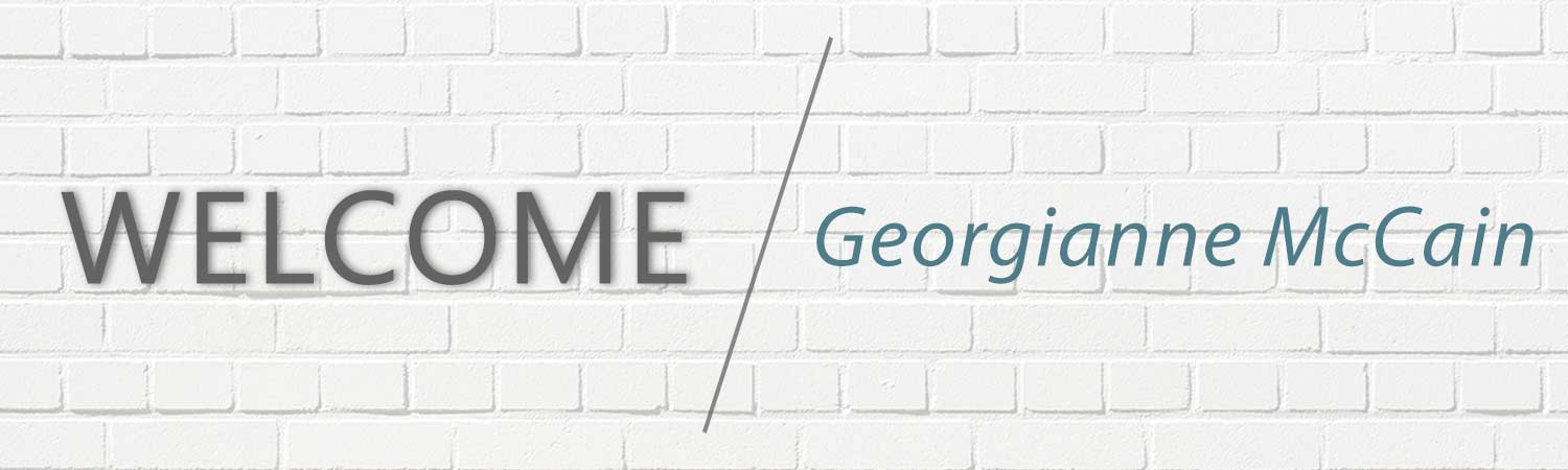 WelcomeBanner-GMcCain Qk4 Welcomes Georgianne McCain!